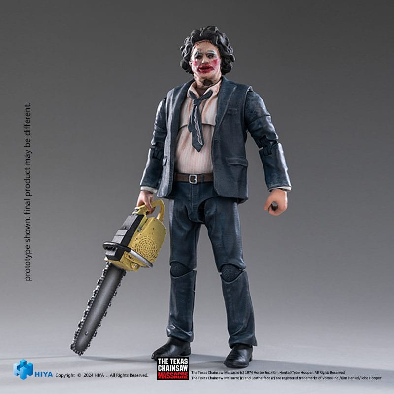 Texas Chainsaw Massacre (1974) Exquisite Mini Actionfigur 1/18 LeatherFace - Pretty Woman Mask 11 cm