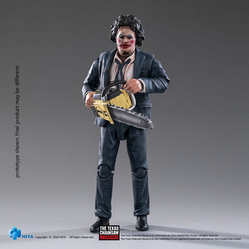 Texas Chainsaw Massacre (1974) Exquisite Mini Actionfigur 1/18 LeatherFace - Pretty Woman Mask 11 cm