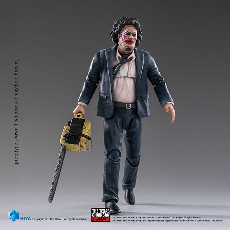 Texas Chainsaw Massacre (1974) Exquisite Mini Actionfigur 1/18 LeatherFace - Pretty Woman Mask 11 cm