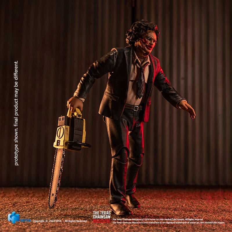 Texas Chainsaw Massacre (1974) Exquisite Mini Actionfigur 1/18 LeatherFace - Pretty Woman Mask 11 cm