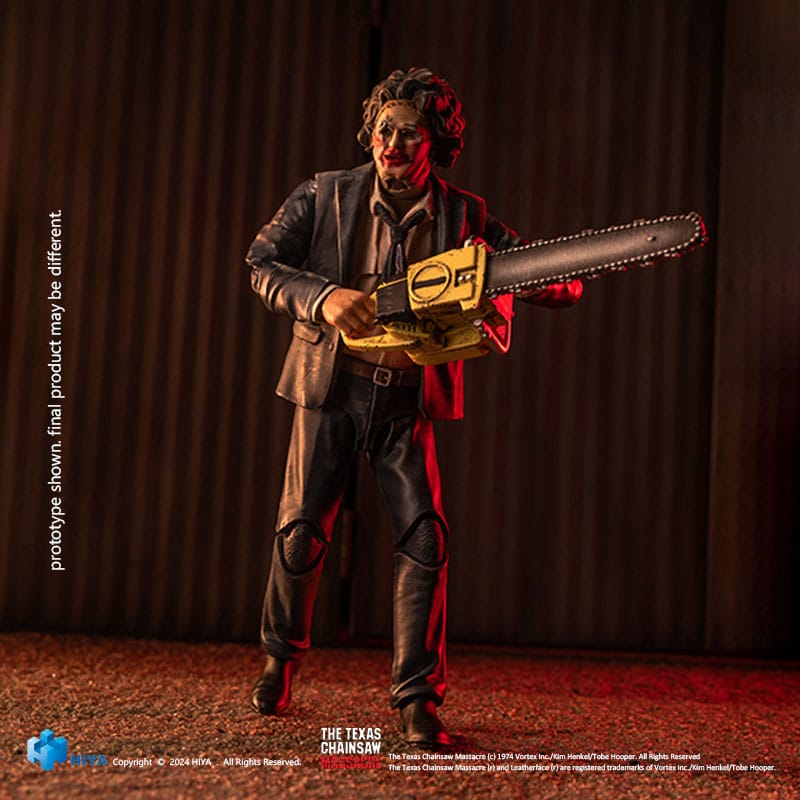 Texas Chainsaw Massacre (1974) Exquisite Mini Actionfigur 1/18 LeatherFace - Pretty Woman Mask 11 cm