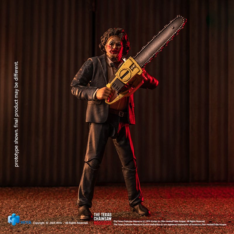 Texas Chainsaw Massacre (1974) Exquisite Mini Actionfigur 1/18 LeatherFace - Pretty Woman Mask 11 cm