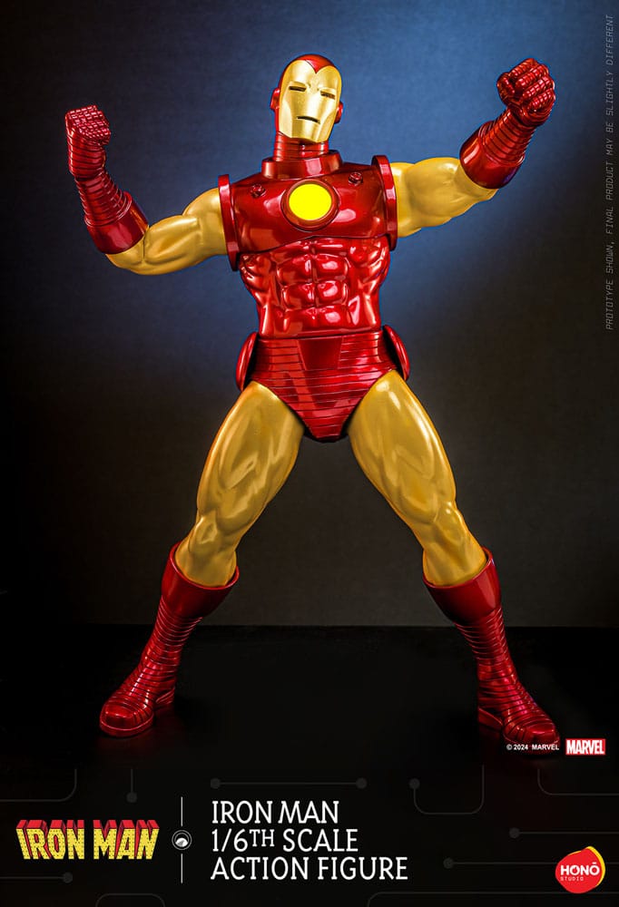 Marvel Actionfigur 1/6 Iron Man 32 cm