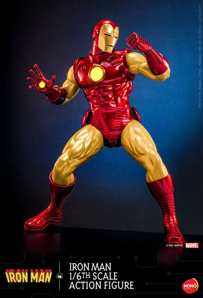 Marvel Actionfigur 1/6 Iron Man 32 cm