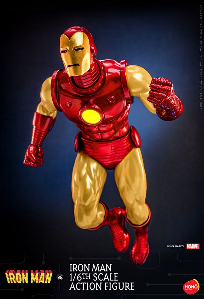 Marvel Actionfigur 1/6 Iron Man 32 cm