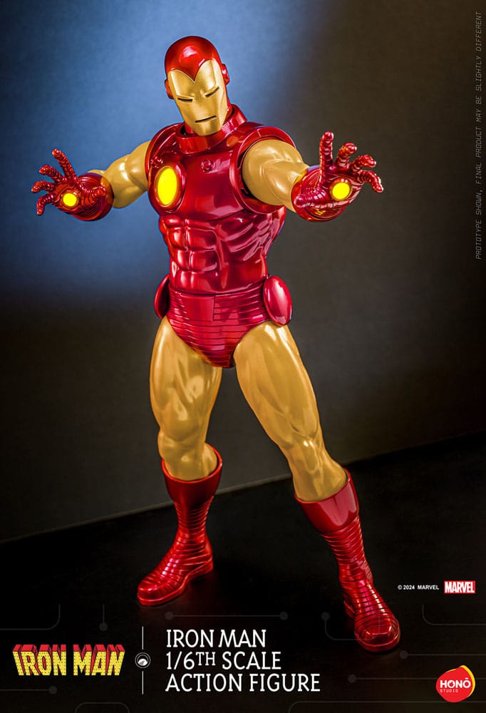 Marvel Actionfigur 1/6 Iron Man 32 cm