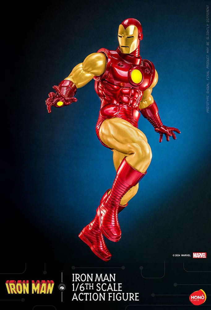 Marvel Actionfigur 1/6 Iron Man 32 cm