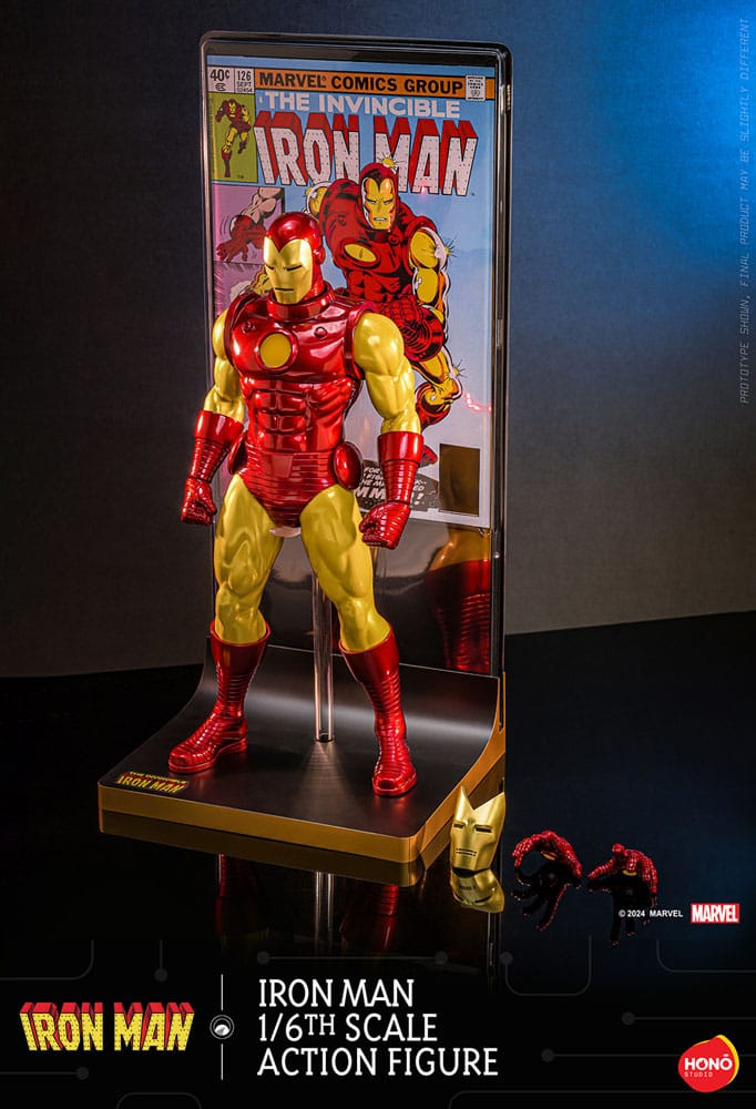 Marvel Actionfigur 1/6 Iron Man 32 cm