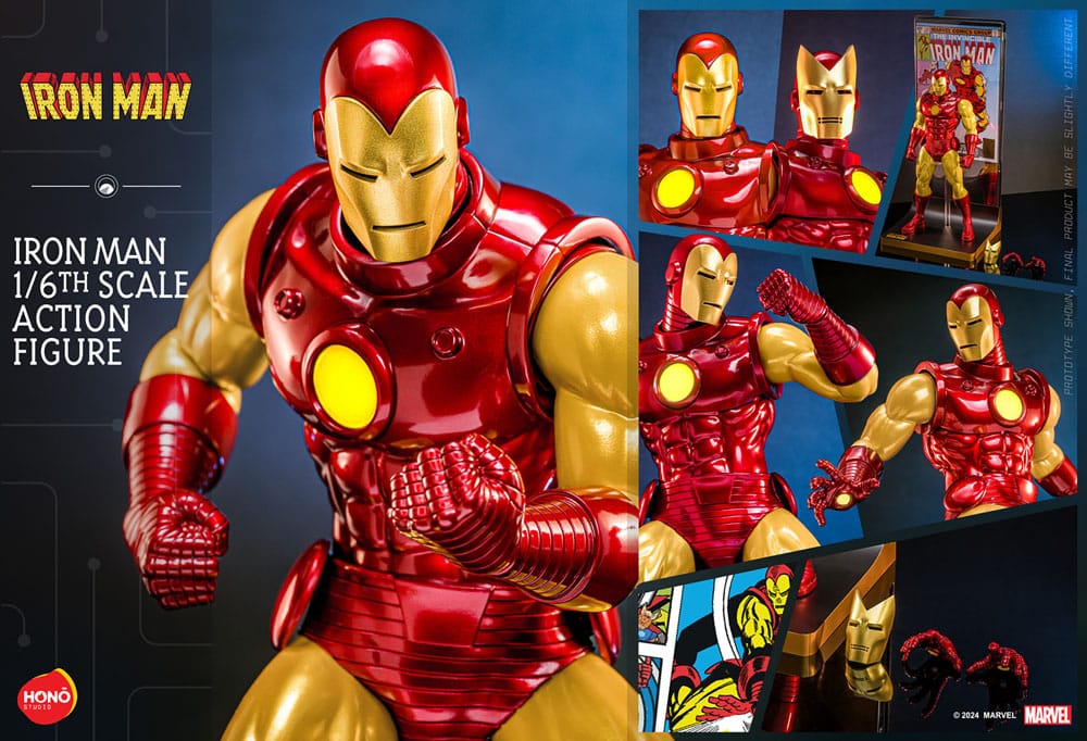 Marvel Actionfigur 1/6 Iron Man 32 cm