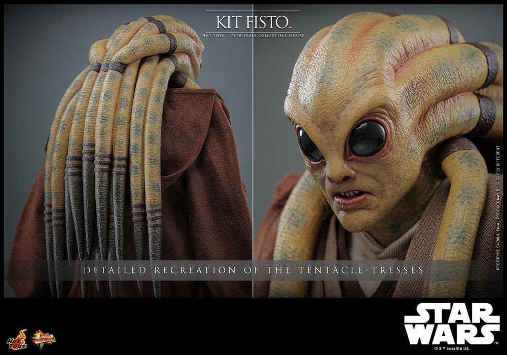 Star Wars Movie Masterpiece Actionfigur 1/6 Kit Fisto 32 cm
