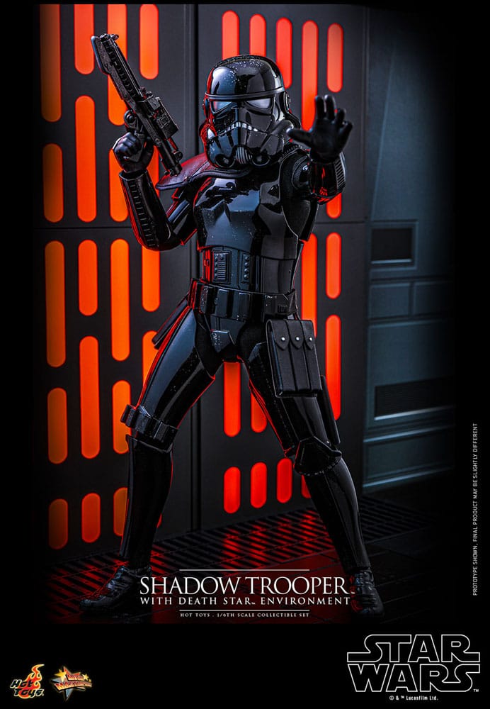 Star Wars Movie Masterpiece Actionfigur 1/6 Shadow Trooper with Death Star Environment 30 cm