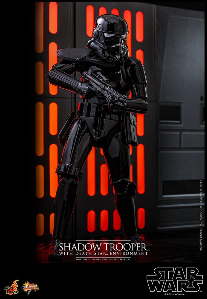 Star Wars Movie Masterpiece Actionfigur 1/6 Shadow Trooper with Death Star Environment 30 cm