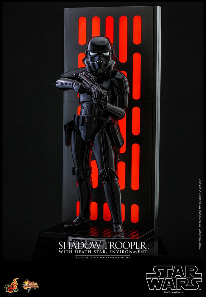 Star Wars Movie Masterpiece Actionfigur 1/6 Shadow Trooper with Death Star Environment 30 cm