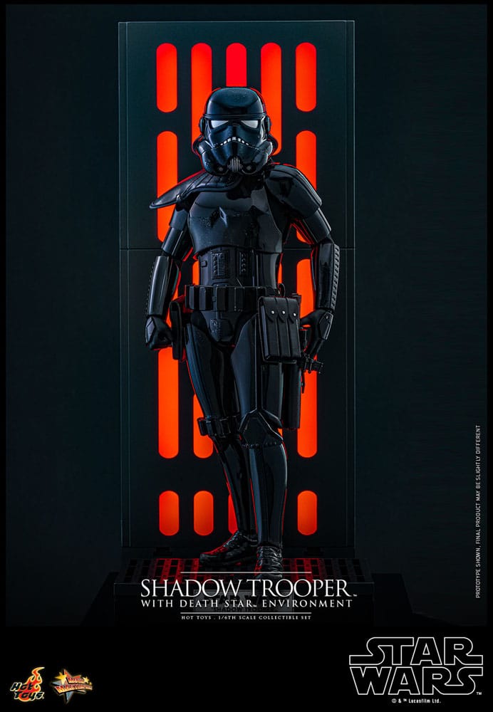 Star Wars Movie Masterpiece Actionfigur 1/6 Shadow Trooper with Death Star Environment 30 cm