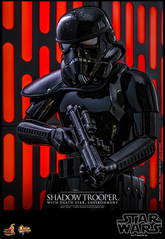 Star Wars Movie Masterpiece Actionfigur 1/6 Shadow Trooper with Death Star Environment 30 cm