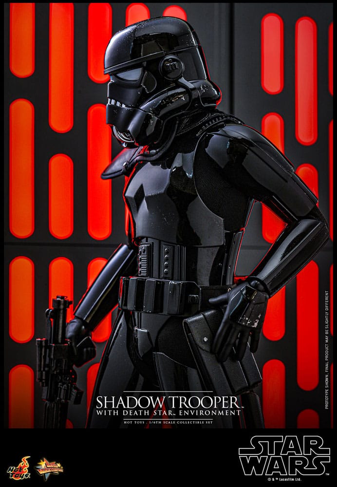 Star Wars Movie Masterpiece Actionfigur 1/6 Shadow Trooper with Death Star Environment 30 cm