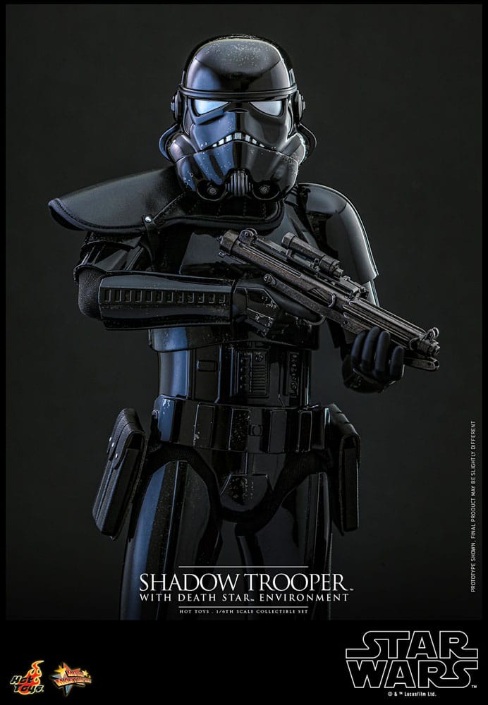 Star Wars Movie Masterpiece Actionfigur 1/6 Shadow Trooper with Death Star Environment 30 cm