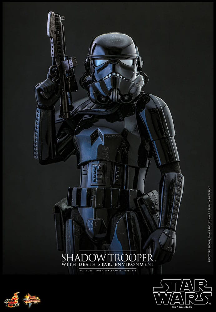 Star Wars Movie Masterpiece Actionfigur 1/6 Shadow Trooper with Death Star Environment 30 cm