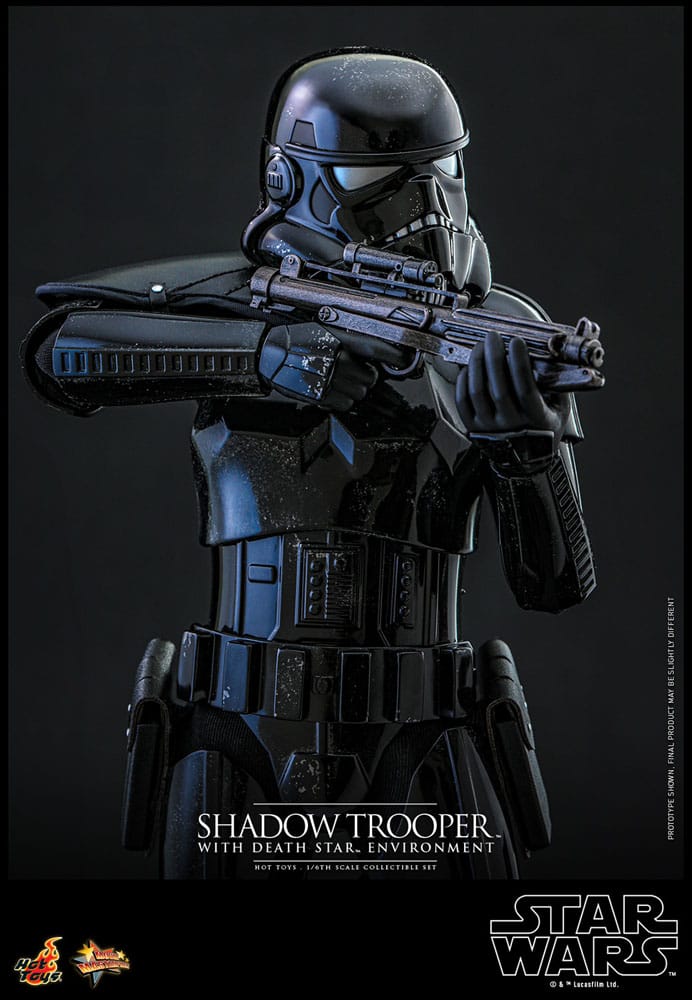 Star Wars Movie Masterpiece Actionfigur 1/6 Shadow Trooper with Death Star Environment 30 cm