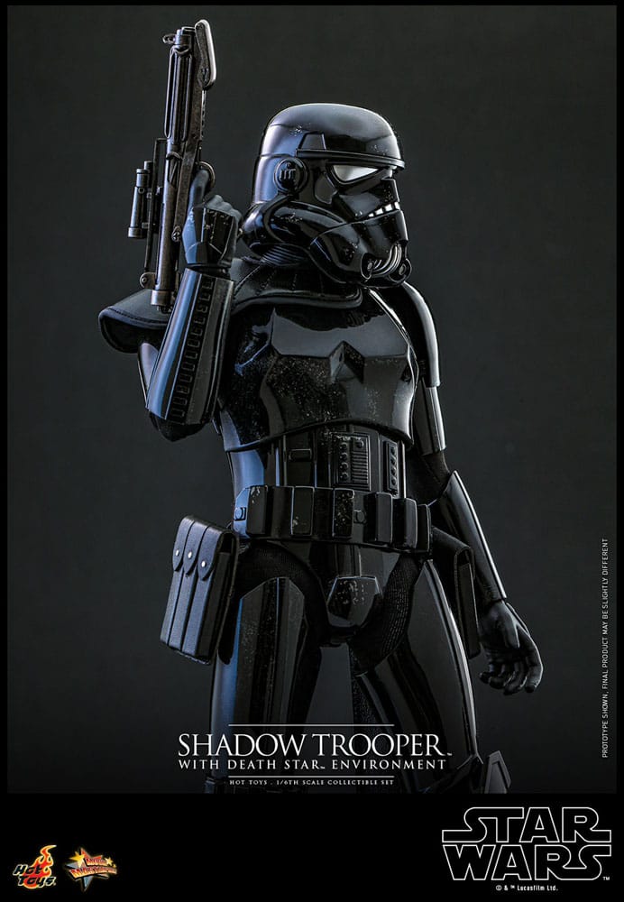 Star Wars Movie Masterpiece Actionfigur 1/6 Shadow Trooper with Death Star Environment 30 cm