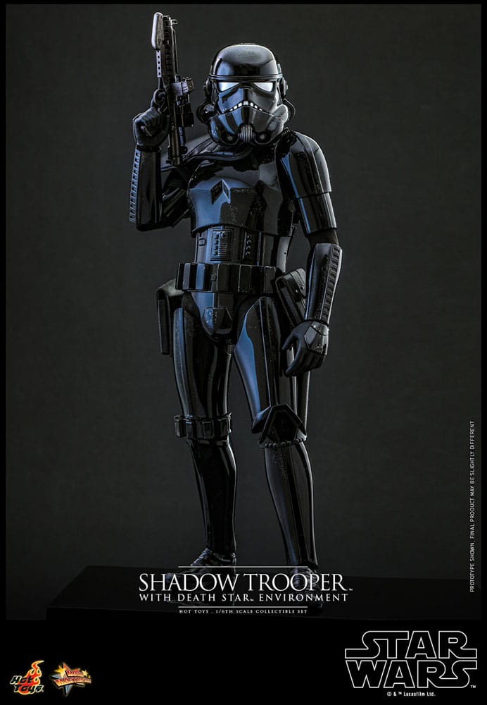 Star Wars Movie Masterpiece Actionfigur 1/6 Shadow Trooper with Death Star Environment 30 cm