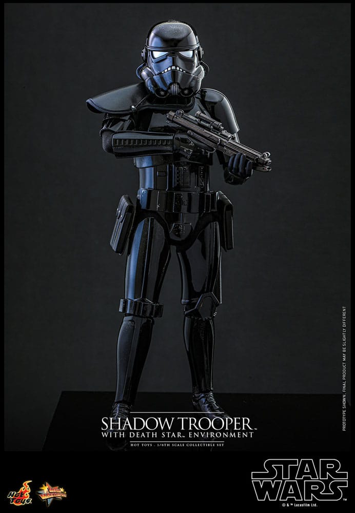 Star Wars Movie Masterpiece Actionfigur 1/6 Shadow Trooper with Death Star Environment 30 cm