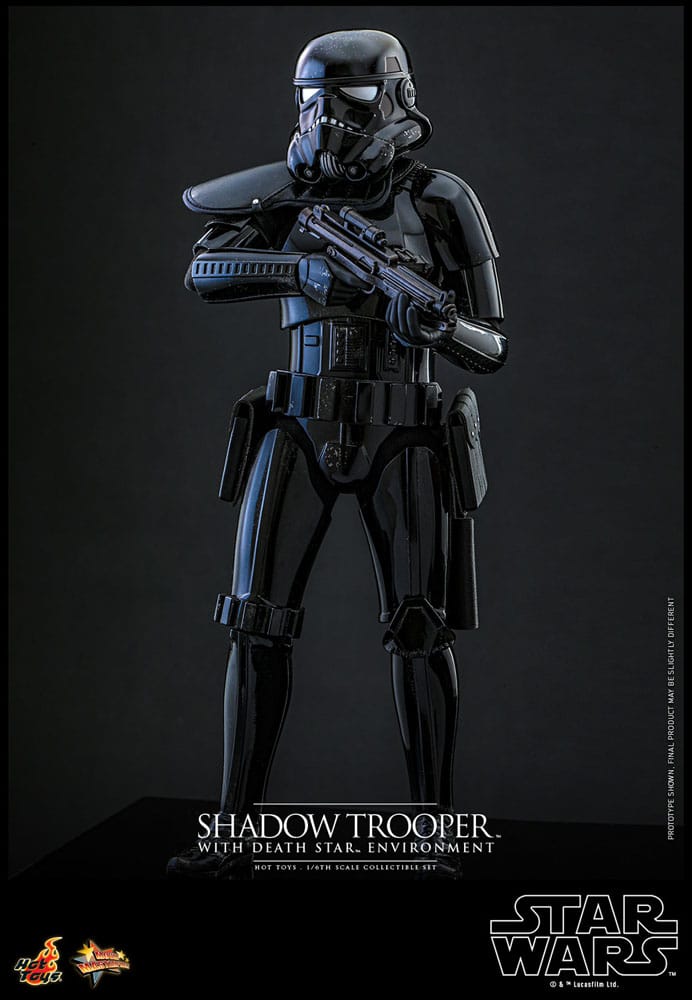 Star Wars Movie Masterpiece Actionfigur 1/6 Shadow Trooper with Death Star Environment 30 cm