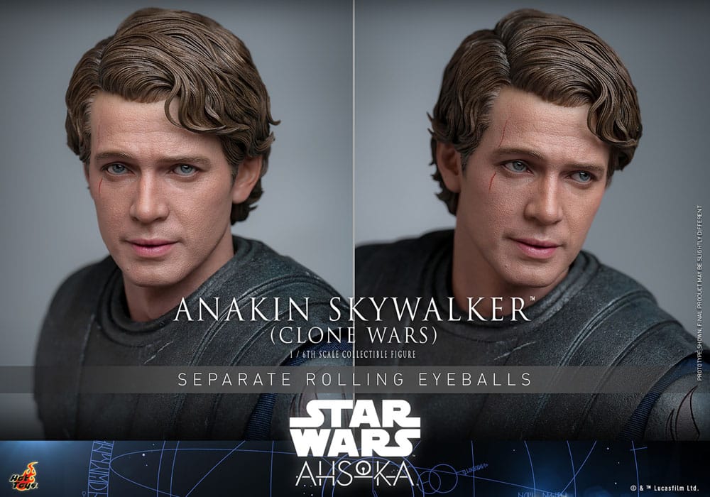 Star Wars: The Clone Wars Actionfigur 1/6 Anakin Skywalker 31 cm