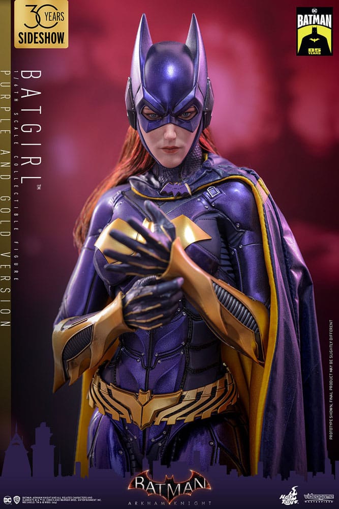 Batman Arkham Knight Videogame Masterpiece Actionfigur 1/6 Batgirl (Purple and Gold Version) Exclusive 30 cm