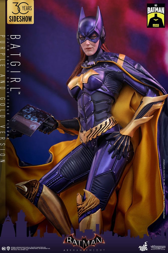 Batman Arkham Knight Videogame Masterpiece Actionfigur 1/6 Batgirl (Purple and Gold Version) Exclusive 30 cm
