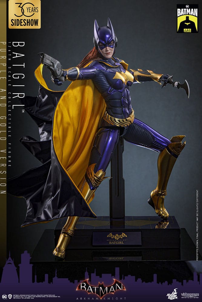 Batman Arkham Knight Videogame Masterpiece Actionfigur 1/6 Batgirl (Purple and Gold Version) Exclusive 30 cm