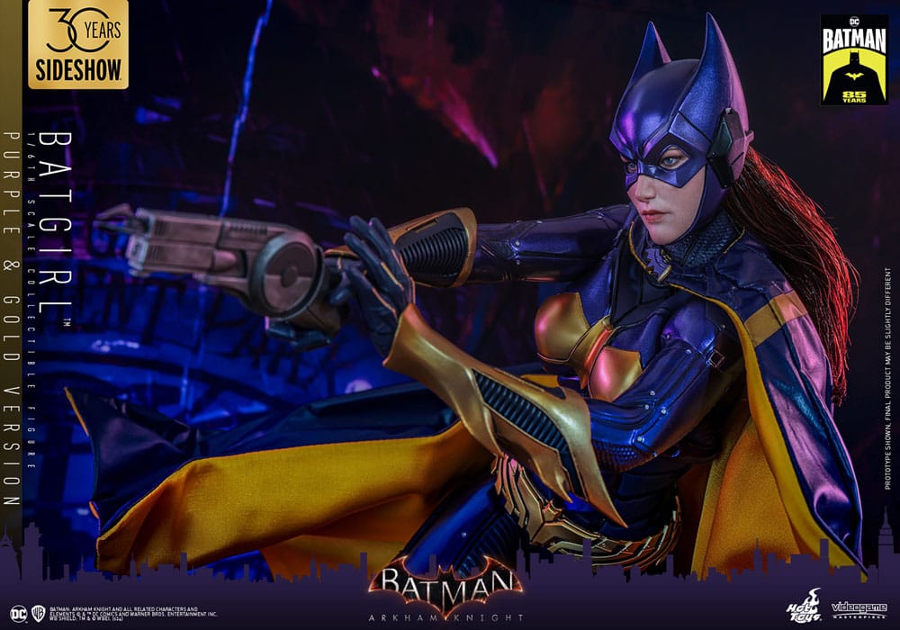 Batman Arkham Knight Videogame Masterpiece Actionfigur 1/6 Batgirl (Purple and Gold Version) Exclusive 30 cm