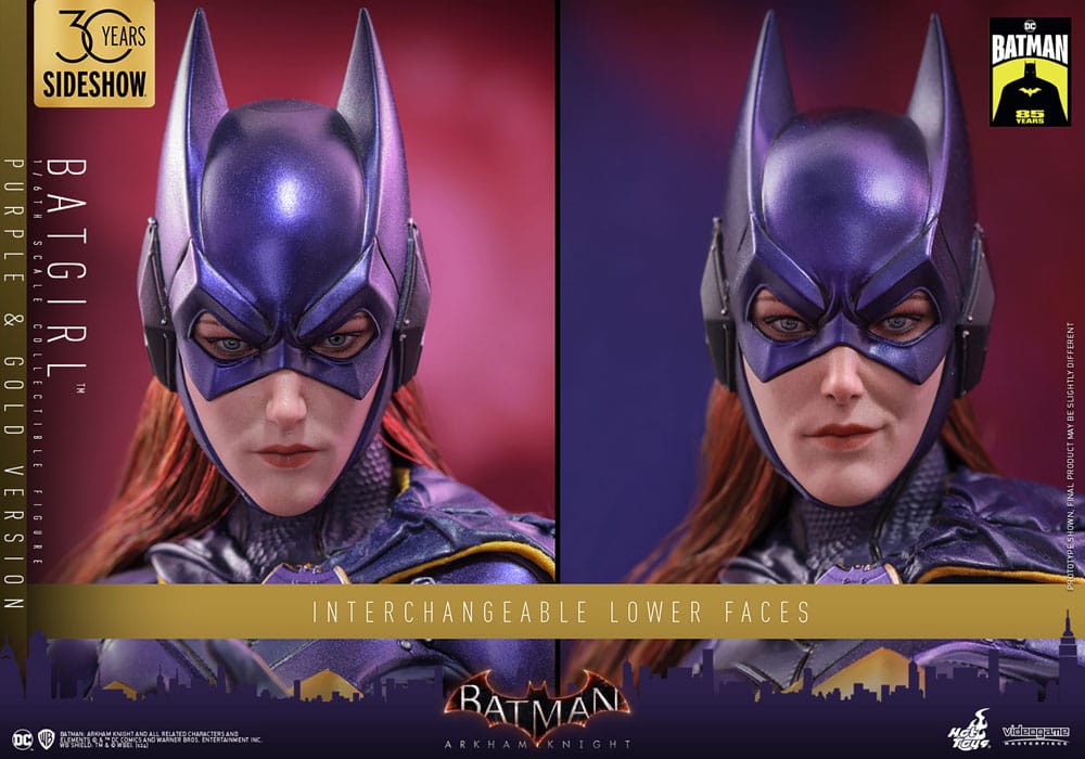 Batman Arkham Knight Videogame Masterpiece Actionfigur 1/6 Batgirl (Purple and Gold Version) Exclusive 30 cm