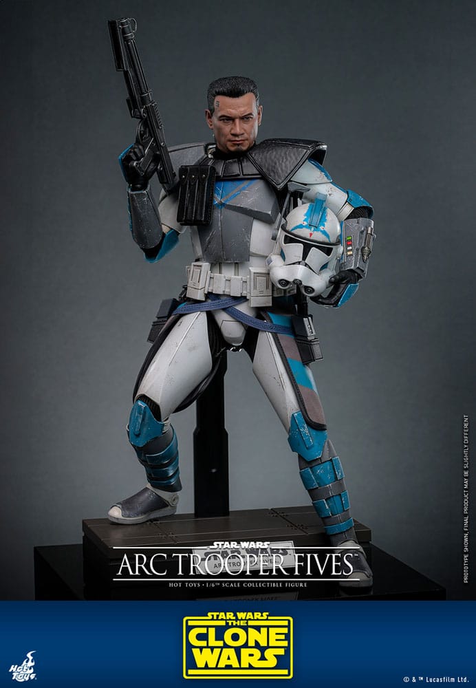Star Wars: The Clone Wars Actionfigur 1/6 Arc Trooper Fives 30 cm