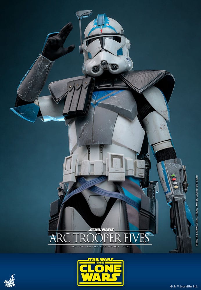 Star Wars: The Clone Wars Actionfigur 1/6 Arc Trooper Fives 30 cm