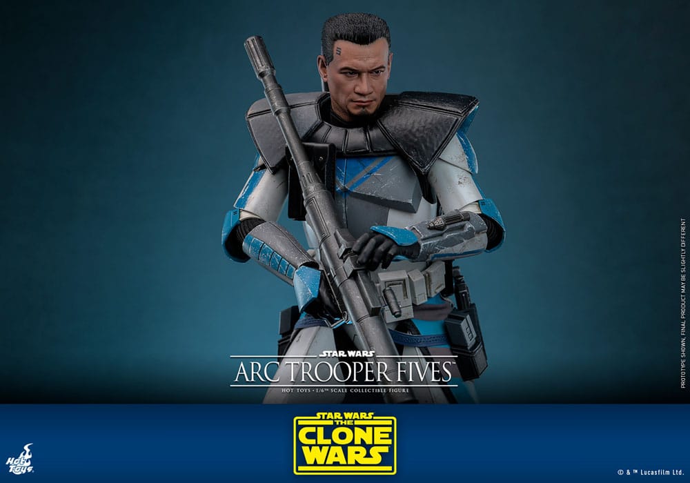 Star Wars: The Clone Wars Actionfigur 1/6 Arc Trooper Fives 30 cm