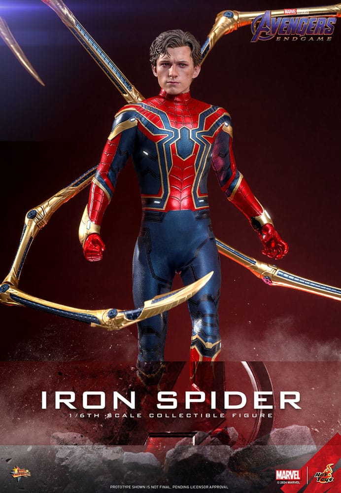 Avengers: Endgame Movie Masterpiece Actionfigur 1/6 Iron Spider 28 cm