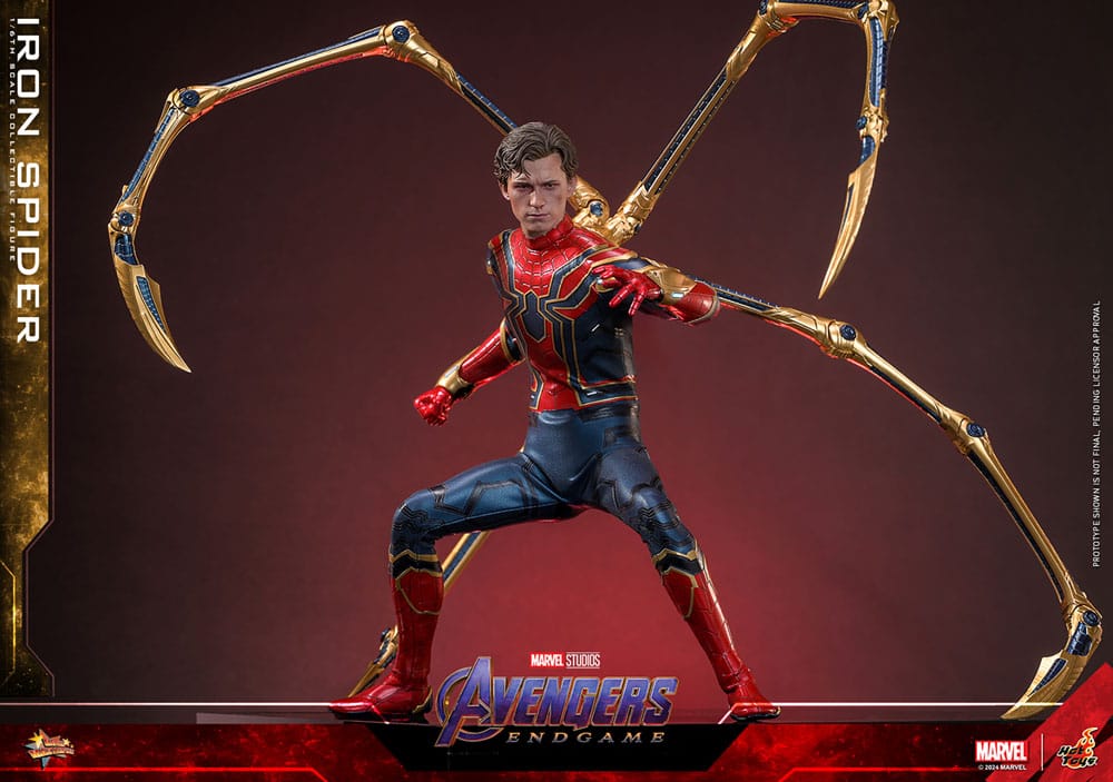 Avengers: Endgame Movie Masterpiece Actionfigur 1/6 Iron Spider 28 cm
