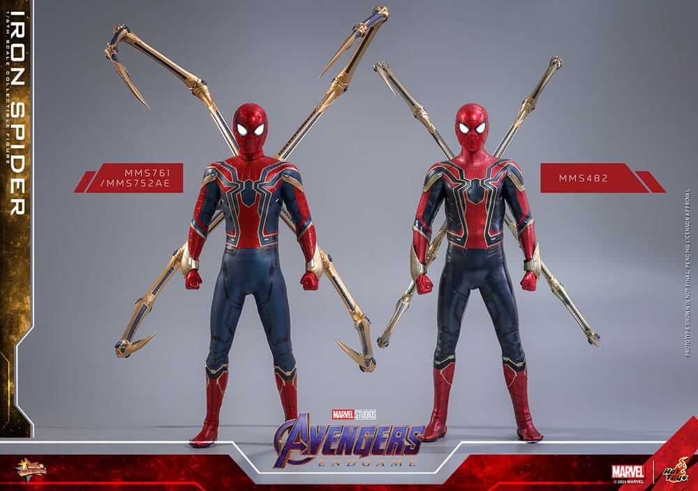 Avengers: Endgame Movie Masterpiece Actionfigur 1/6 Iron Spider 28 cm