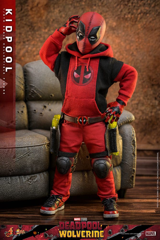 Deadpool & Wolverine Movie Masterpiece Actionfigur 1/6 Kidpool 22 cm