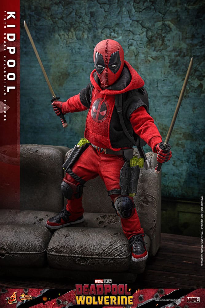 Deadpool & Wolverine Movie Masterpiece Actionfigur 1/6 Kidpool 22 cm