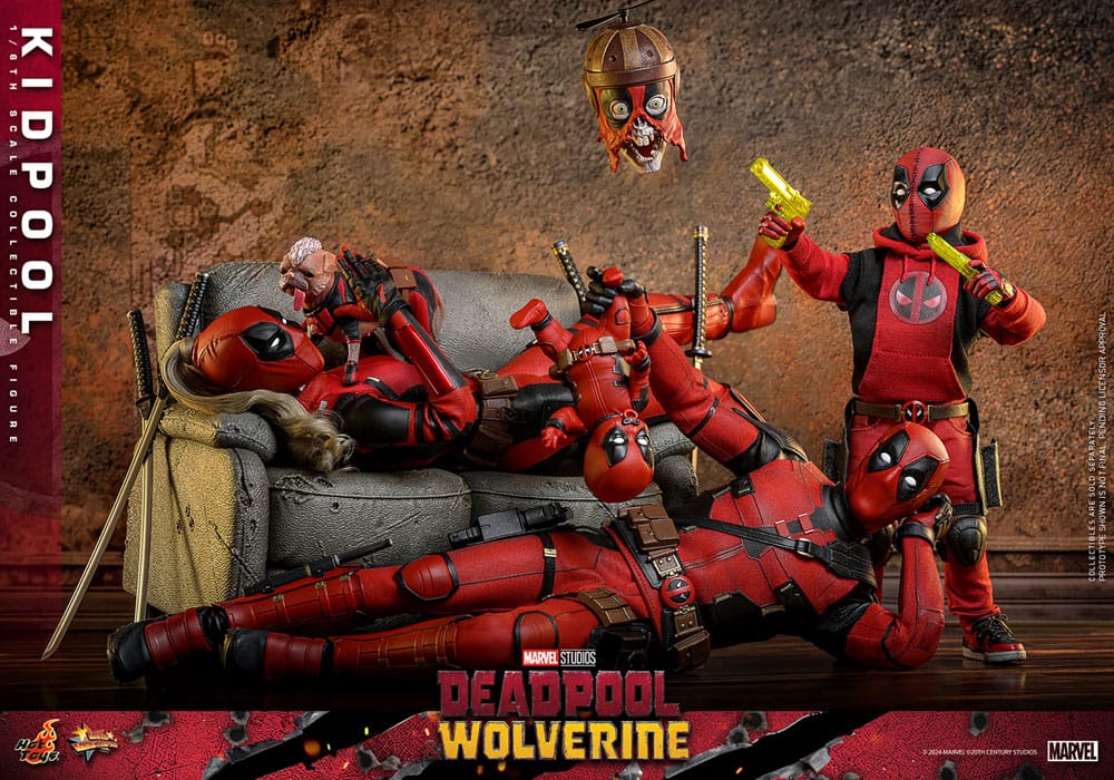 Deadpool & Wolverine Movie Masterpiece Actionfigur 1/6 Kidpool 22 cm