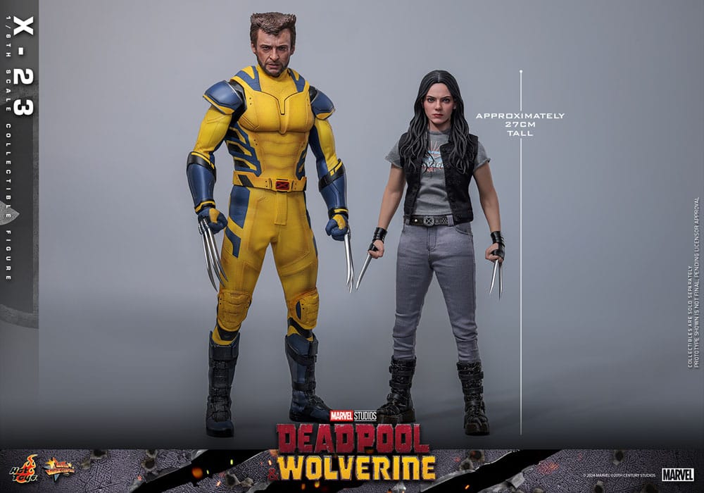 Deadpool & Wolverine Movie Masterpiece Actionfigur 1/6 X-23 27 cm