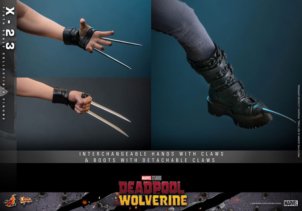 Deadpool & Wolverine Movie Masterpiece Actionfigur 1/6 X-23 27 cm