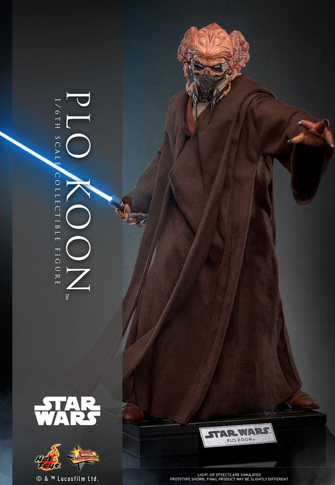 Star Wars Movie Masterpiece Actionfigur 1/6 Plo Koon 31 cm