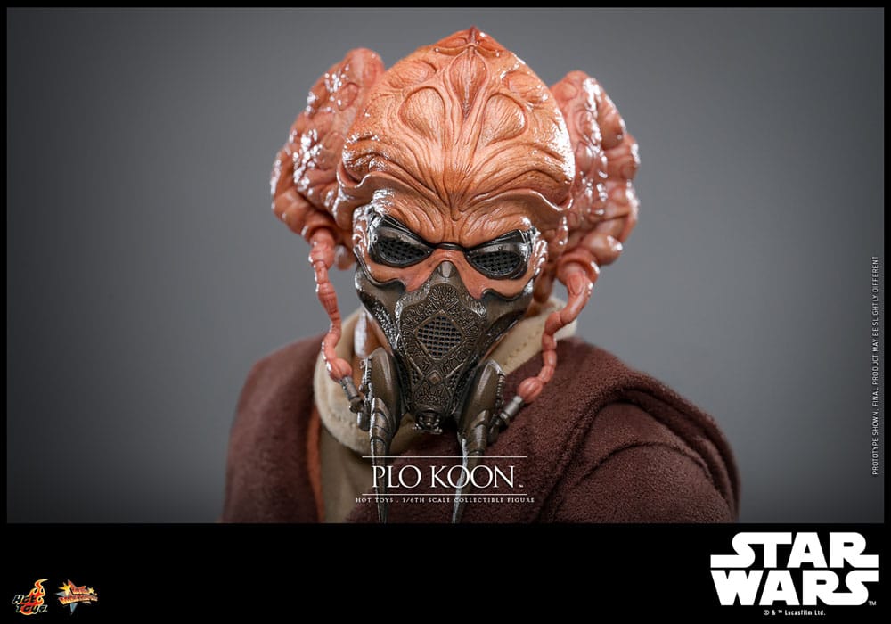 Star Wars Movie Masterpiece Actionfigur 1/6 Plo Koon 31 cm