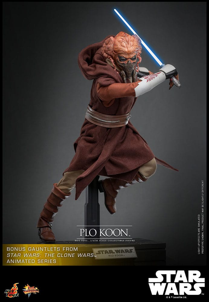 Star Wars Movie Masterpiece Actionfigur 1/6 Plo Koon 31 cm