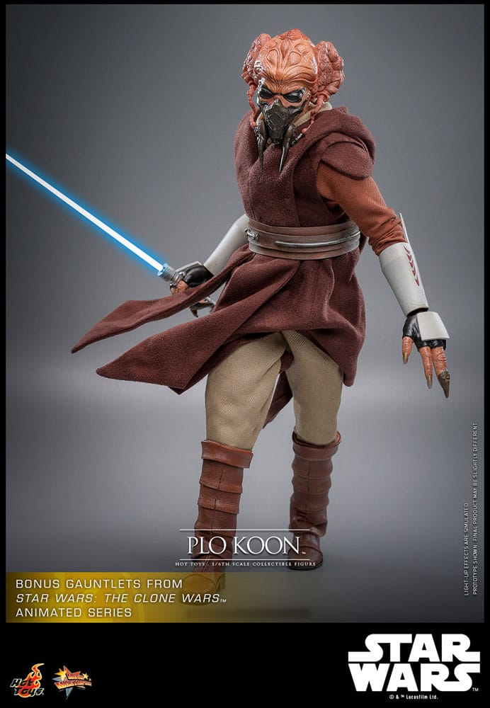 Star Wars Movie Masterpiece Actionfigur 1/6 Plo Koon 31 cm