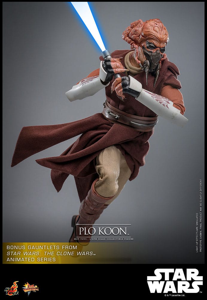 Star Wars Movie Masterpiece Actionfigur 1/6 Plo Koon 31 cm