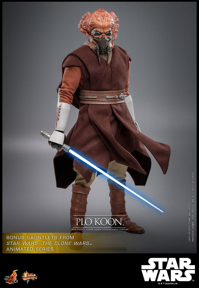 Star Wars Movie Masterpiece Actionfigur 1/6 Plo Koon 31 cm